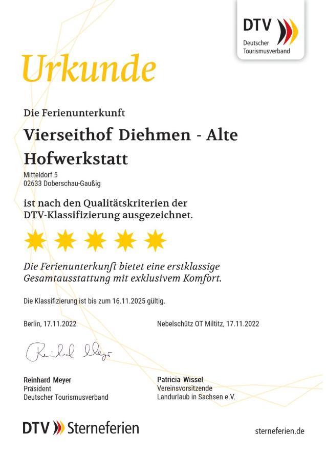 Alte Hofwerkstatt Lejlighed Gaußig Eksteriør billede